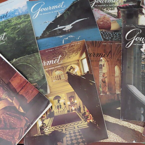 Lot of 12 Vintage 1975 Gourmet Magazines - Picture 9 of 10